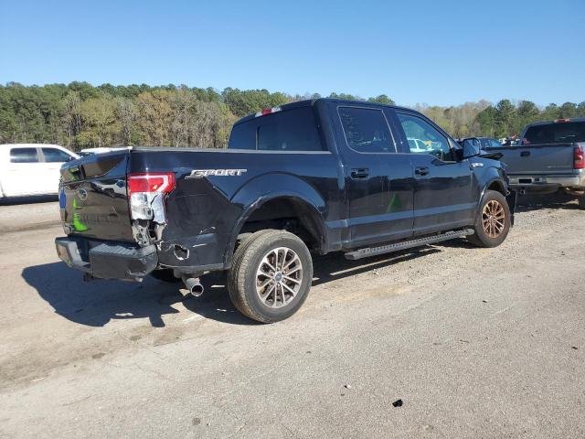 1FTEW1CP1JKC66300 - 2018 FORD F150 SUPERCREW BLACK photo 3