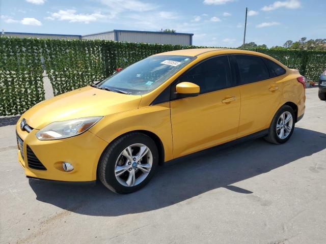 1FAHP3F24CL254540 - 2012 FORD FOCUS SE YELLOW photo 1