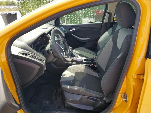 1FAHP3F24CL254540 - 2012 FORD FOCUS SE YELLOW photo 7