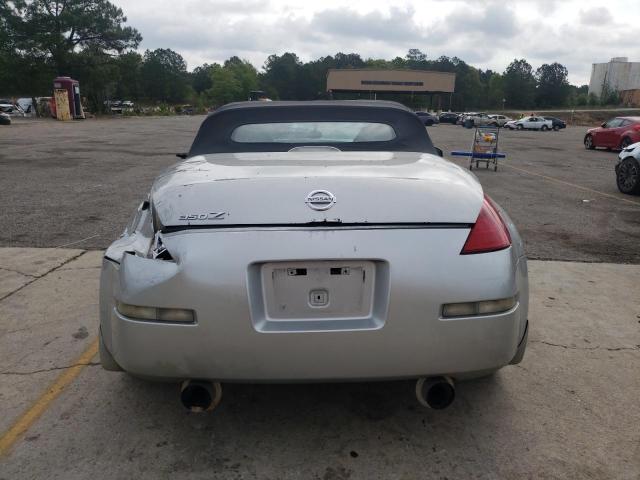 JN1AZ36A24T002691 - 2004 NISSAN 350Z ROADSTER SILVER photo 6