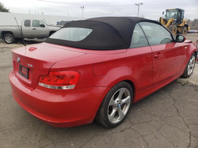 WBAUN1C59CVR00111 - 2012 BMW 128 I RED photo 3