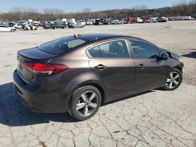 3KPFL4A71JE225069 - 2018 KIA FORTE LX BLACK photo 3