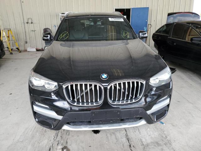 5UXTR7C56KLF24744 - 2019 BMW X3 SDRIVE30I BLACK photo 5