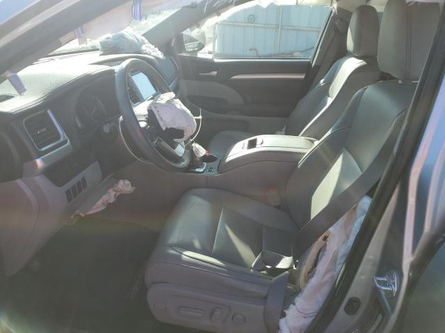 5TDKKRFH6GS500871 - 2016 TOYOTA HIGHLANDER XLE SILVER photo 7