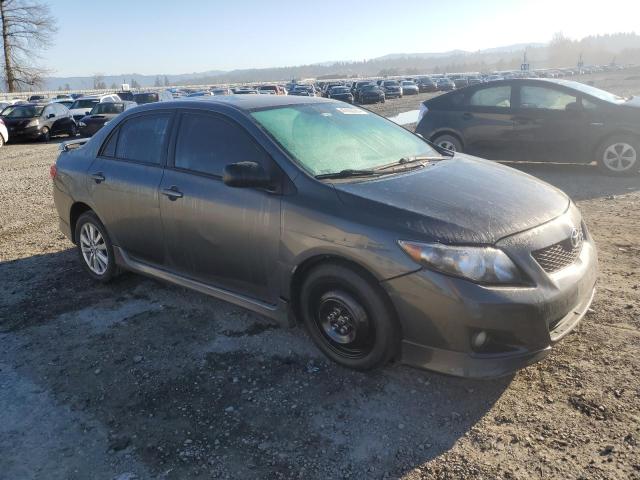 2T1BU4EE2AC421735 - 2010 TOYOTA COROLLA BASE GRAY photo 4