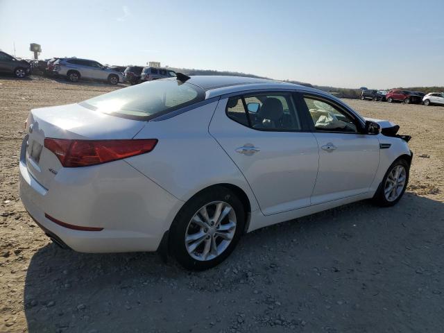 5XXGN4A76DG222050 - 2013 KIA OPTIMA EX WHITE photo 3