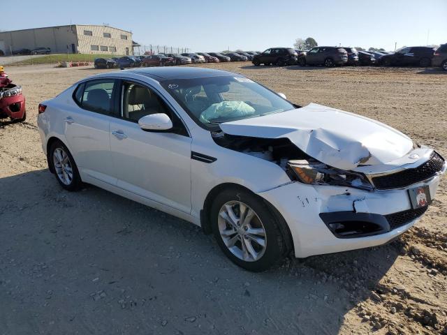 5XXGN4A76DG222050 - 2013 KIA OPTIMA EX WHITE photo 4