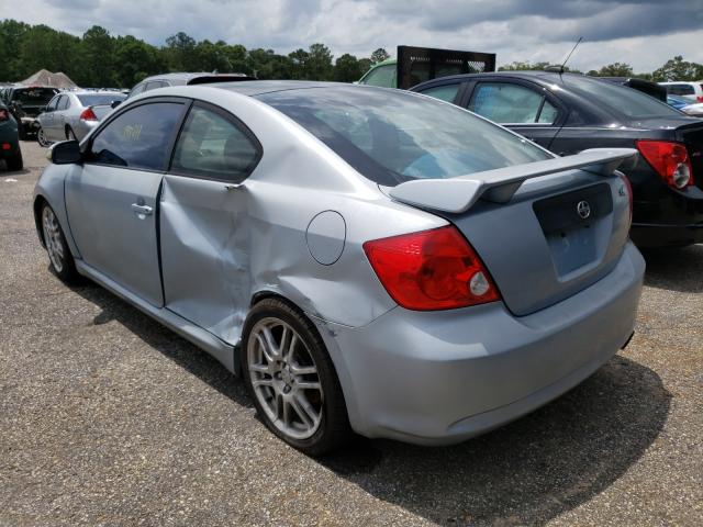 JTKDE177370157911 - 2007 TOYOTA SCION TC BLUE photo 3