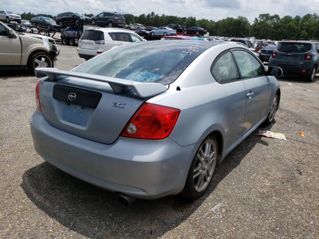 JTKDE177370157911 - 2007 TOYOTA SCION TC BLUE photo 4