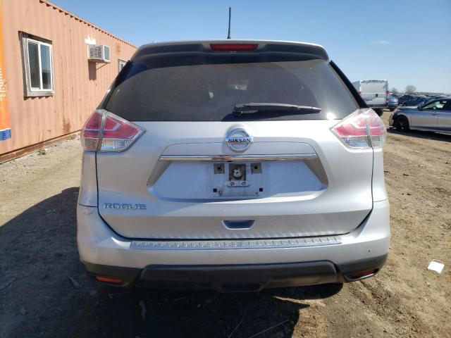 JN8AT2MT9GW006970 - 2016 NISSAN ROGUE S SILVER photo 6