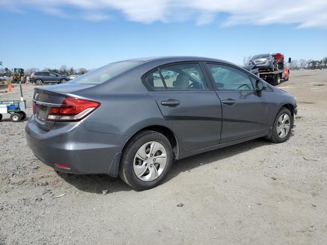 19XFB2F59DE202352 - 2013 HONDA CIVIC LX GRAY photo 3