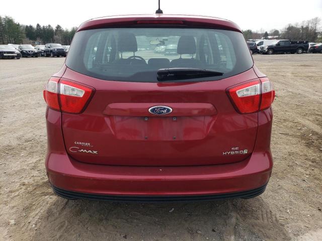 1FADP5AU6DL529071 - 2013 FORD C-MAX SE RED photo 6