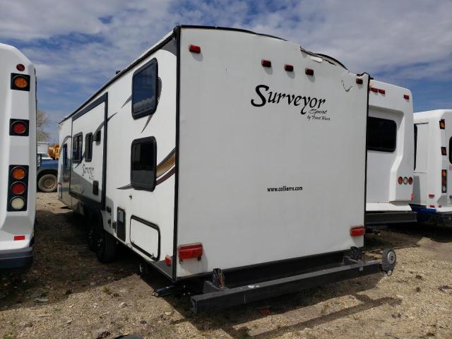 4X4TSVE21EL023205 - 2014 SURV TRAILER WHITE photo 3