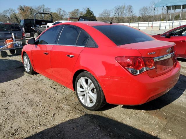 1G1PG5SBXG7227535 - 2016 CHEVROLET CRUZE LIMI LTZ RED photo 2