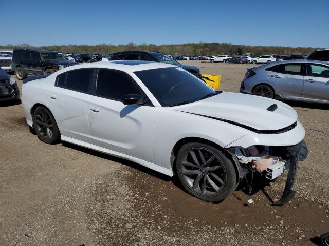 2C3CDXHG5KH608238 - 2019 DODGE CHARGER GT WHITE photo 4