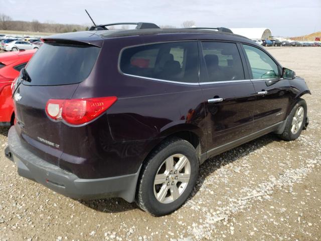 1GNER23DX9S131208 - 2009 CHEVROLET TRAVERSE LT PURPLE photo 3