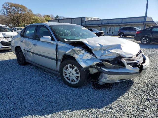 2G1WF52E849210610 - 2004 CHEVROLET IMPALA SILVER photo 4