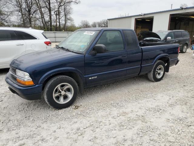 1GCCS1957Y8300319 - 2000 CHEVROLET S TRUCK S10 BLUE photo 1