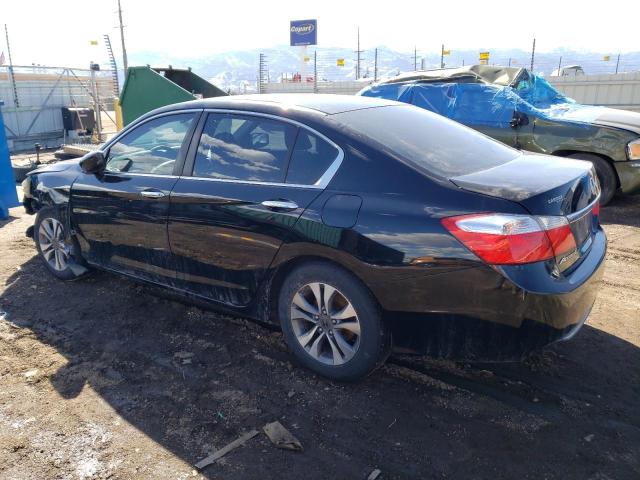 1HGCR2F35DA056727 - 2013 HONDA ACCORD LX BLACK photo 2