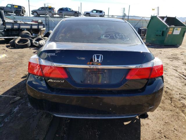 1HGCR2F35DA056727 - 2013 HONDA ACCORD LX BLACK photo 6