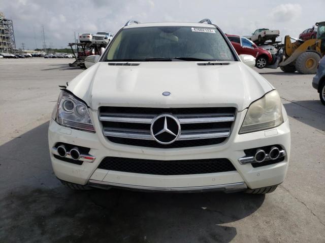 4JGBF7BE8AA617890 - 2010 MERCEDES-BENZ GL 450 4MATIC WHITE photo 5