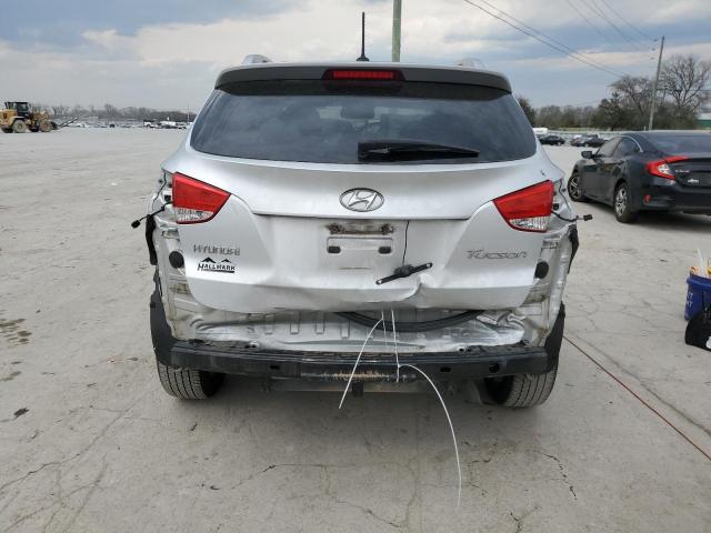 KM8JU3AC2CU435890 - 2012 HYUNDAI TUCSON GLS SILVER photo 6