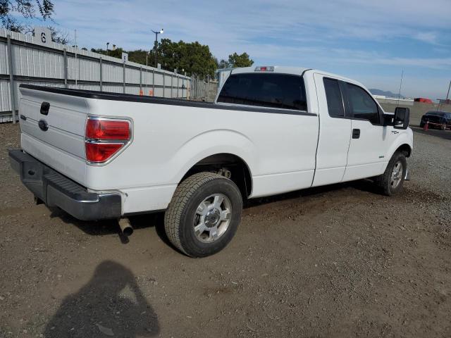 1FTFX1CT3DKF66729 - 2013 FORD F150 SUPER CAB WHITE photo 3