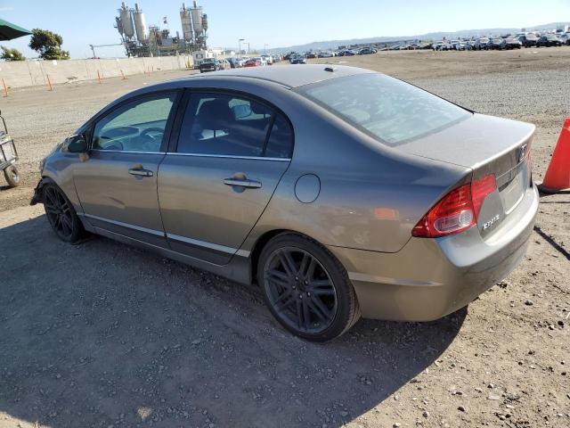 1HGFA16857L010897 - 2007 HONDA CIVIC EX GRAY photo 2