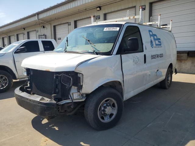 1GCGG25KX81228982 - 2008 CHEVROLET EXPRESS G2 WHITE photo 1