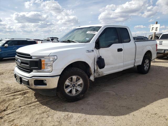 1FTEX1C59KKF33552 - 2019 FORD F150 SUPER CAB WHITE photo 1