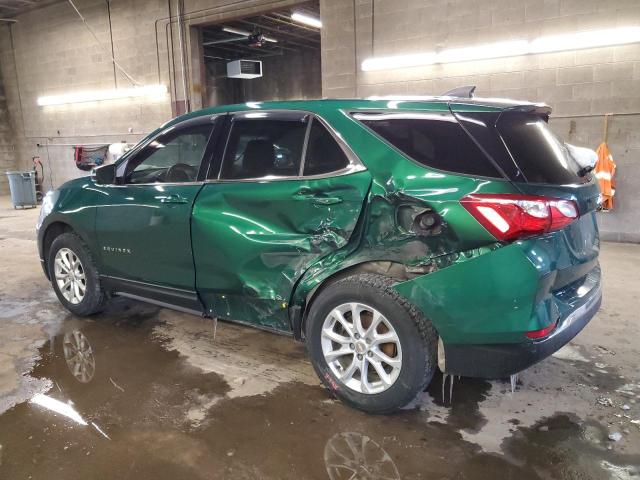 2GNAXUEV3K6108559 - 2019 CHEVROLET EQUINOX LT GREEN photo 2