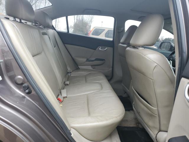 2HGFB2F98CH515870 - 2012 HONDA CIVIC EXL BROWN photo 10