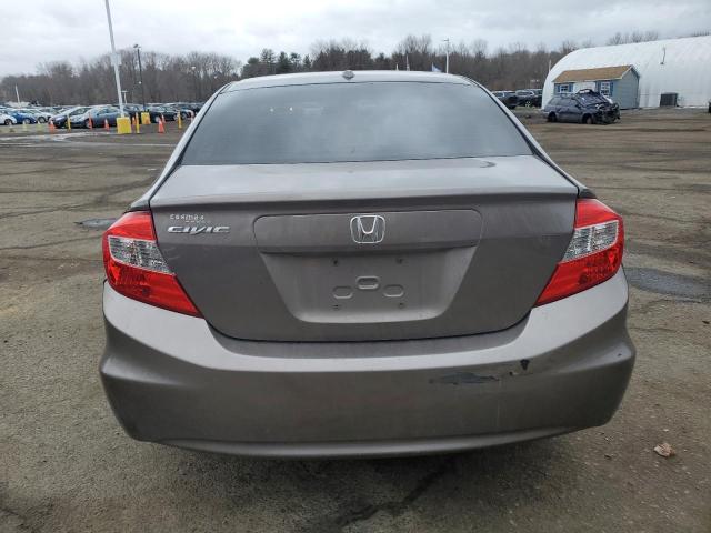 2HGFB2F98CH515870 - 2012 HONDA CIVIC EXL BROWN photo 6
