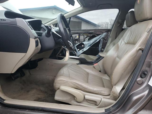 2HGFB2F98CH515870 - 2012 HONDA CIVIC EXL BROWN photo 7