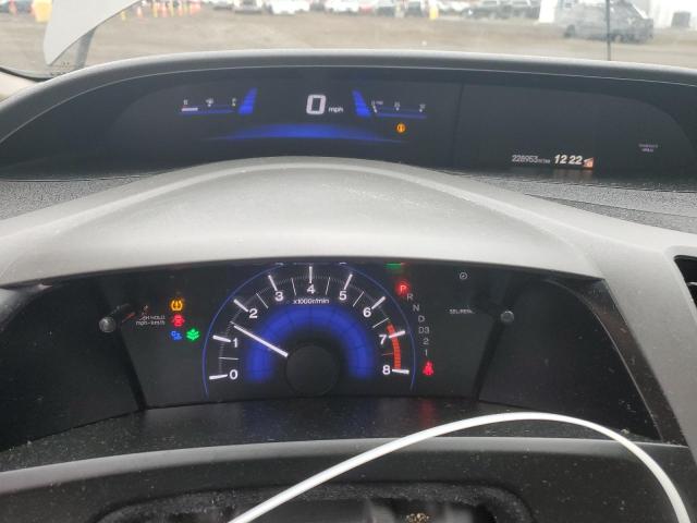 2HGFB2F98CH515870 - 2012 HONDA CIVIC EXL BROWN photo 9