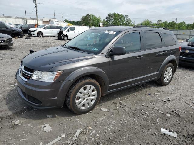 3C4PDCAB0HT564380 - 2017 DODGE JOURNEY SE GRAY photo 1