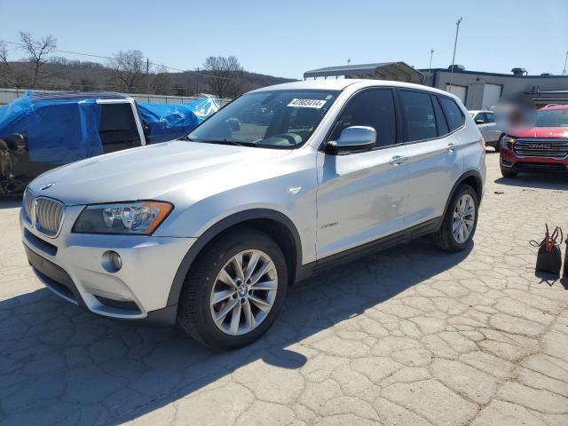 5UXWX9C5XD0A15811 - 2013 BMW X3 XDRIVE28I SILVER photo 1