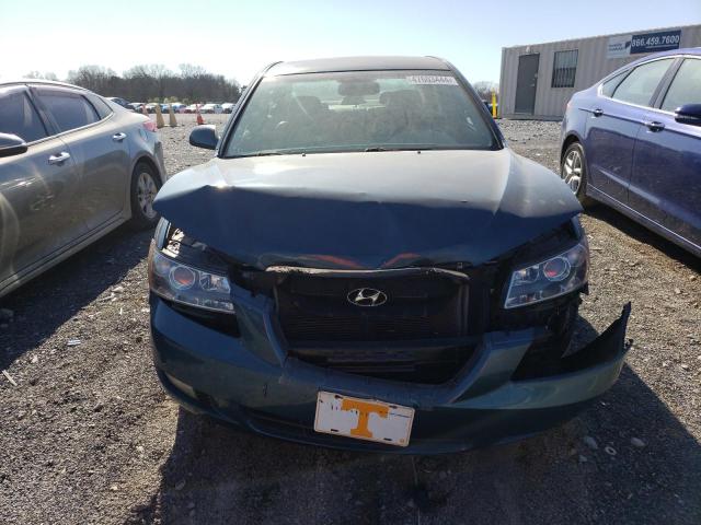 5NPEU46F46H004044 - 2006 HYUNDAI SONATA GLS BLUE photo 5