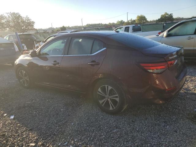 3N1AB8CV1LY265866 - 2020 NISSAN SENTRA SV BURGUNDY photo 2