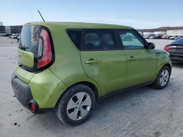 KNDJN2A23G7874300 - 2016 KIA SOUL GREEN photo 3