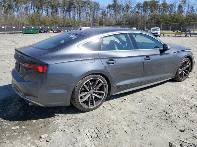 WAUC4DF54JA127788 - 2018 AUDI S5 PRESTIGE GRAY photo 3