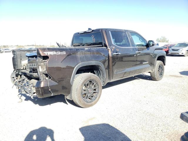 5TFJA5DB3NX022485 - 2022 TOYOTA TUNDRA CREWMAX LIMITED BROWN photo 3