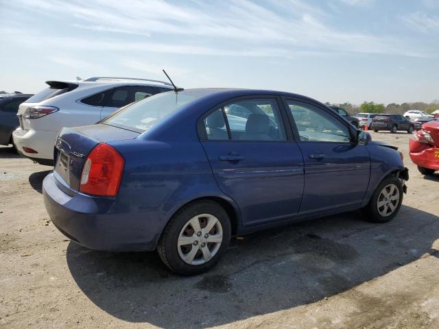 KMHCN4AC3BU581824 - 2011 HYUNDAI ACCENT GLS BLUE photo 3