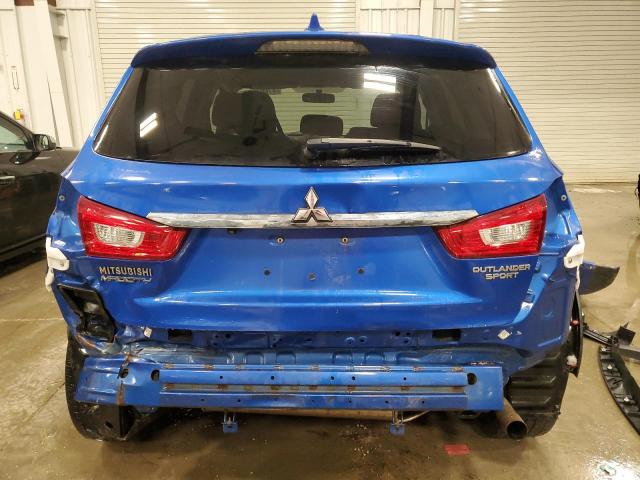 JA4AP3AU5KU015778 - 2019 MITSUBISHI OUTLANDER ES BLUE photo 6