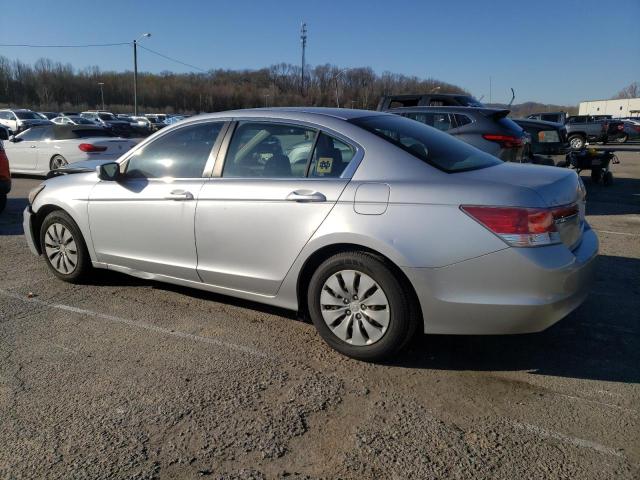 1HGCP2F33BA058754 - 2011 HONDA ACCORD LX SILVER photo 2