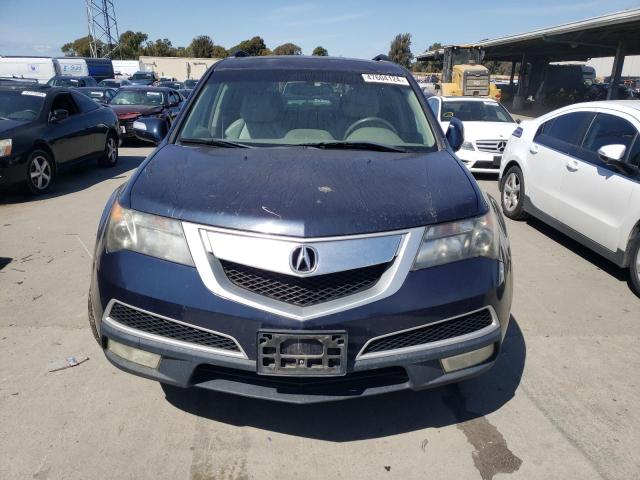 2HNYD2H61BH525721 - 2011 ACURA MDX TECHNOLOGY BLUE photo 5