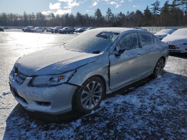 1HGCR2F56EA004719 - 2014 HONDA ACCORD SPORT SILVER photo 1