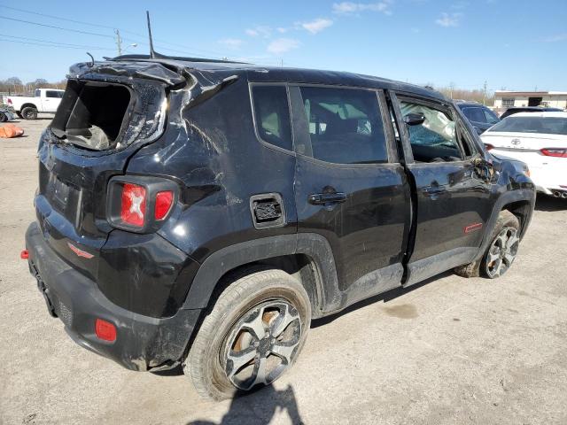 ZACNJDC12NPP01720 - 2022 JEEP RENEGADE TRAILHAWK BLACK photo 3