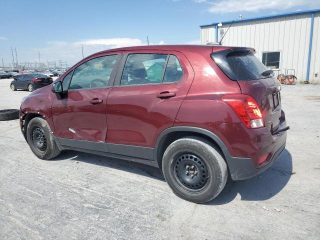 3GNCJKSB6HL189196 - 2017 CHEVROLET TRAX LS MAROON photo 2