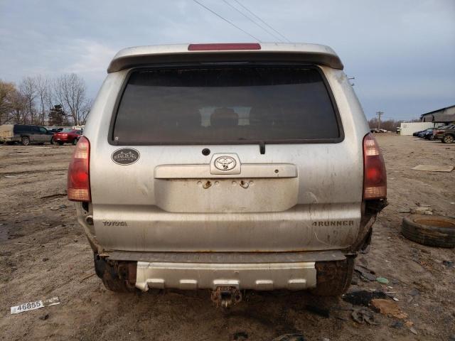 JTEBU17RX40035685 - 2004 TOYOTA 4RUNNER LIMITED SILVER photo 6